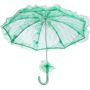 BESTOYARD Lace Parasol Umbrella Vintage Wedding Bridal Umbrella Flower Lace Parasols Embroidery Umbrellas Wedding Party Dancing Photo Prop S