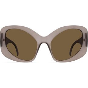 TYA Oversized Sunglasses for Women Fashion Oval Futuristic Chunky Sunglasses Cat-Eye Rectangular Shades Glasses Eyeglasses