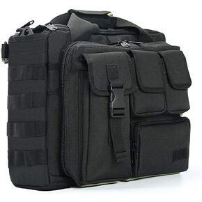 Tactical Briefcase, tactical computer bag 14.1" - 15.6 In Men's Military Laptop Messenger Multifunction Briefcase for Men,Computer Shoulder Handbags Bag in Saudi Arabia