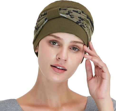 Bamboo Double Layered Comfort Beanie for Cancer Patient, Chemo Patient, Hats for Cancer Chemo Patients Women in Kuwait