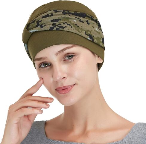 Bamboo Double Layered Comfort Beanie for Cancer Patient, Chemo Patient, Hats for Cancer Chemo Patients Women in Kuwait