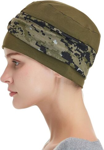 Bamboo Double Layered Comfort Beanie for Cancer Patient, Chemo Patient, Hats for Cancer Chemo Patients Women in Kuwait