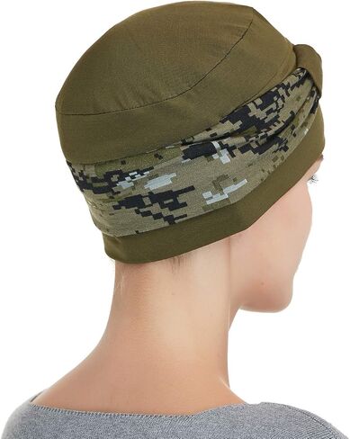 Bamboo Double Layered Comfort Beanie for Cancer Patient, Chemo Patient, Hats for Cancer Chemo Patients Women in Kuwait