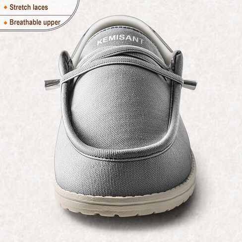 KEMISANT Men Slip On Shoes, Boat Shoes Sneaker Shoes Walking Shoes for Men Women Stretch Fit Lightweight in Kuwait