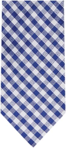Jacob Alexander Men's Gingham Checkered Pattern Neck Tie in Kuwait