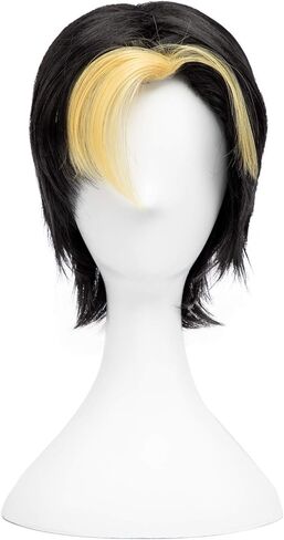 شعر مستعار BEAUTY FLAG قصير برتقالي اللون من هيناتا شويو التأثيري لأزياء Haikyuu شعر مستعار صناعي أنيمي Harajuku لحفلات الهالوين (تحتاج إلى تصفيفه بنفسك) in Kuwait