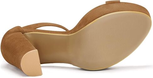 Allegra K Women's Platform High Heel Ankle Strap Chunky Heels Sandals in Saudi Arabia