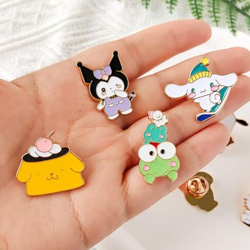 7 قطع من دبابيس المينا اللطيفة على شكل قطة من كويسويم، مناسبة لحقيبة الظهر والملابس والجاكيت والقبعة الصغيرة والديكور كهدية in Kuwait