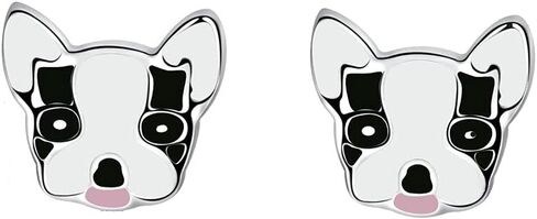 Bee Earrings, Penguin Gifts, Lady Bug Earrings, Dog Studs, 925 Sterling Silver Animal Stud Earrings for Women/Girls - Penguin Earrings Studs Jewelry, Lady Bug Studs - Bumble Bee Gifts in Kuwait