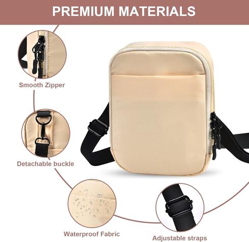 Armiwiin حقيبة كروسبودي محفظة حبال للنساء العصرية، حزم فاني متعددة الأوضاع قابلة للتحويل للنساء محفظة كروسبودي، حقيبة حزام للنساء in Kuwait
