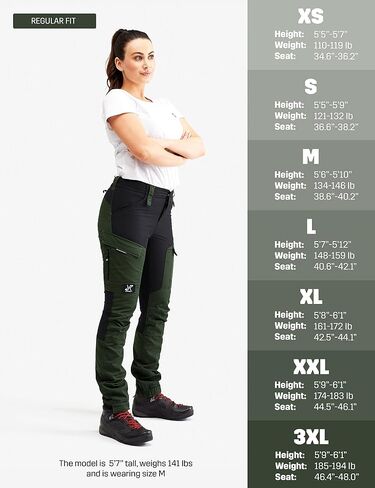 RevolutionRace Women’s GP Pants, Durable Pants for All Outdoor Activities in Kuwait