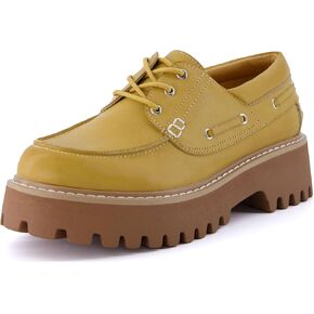 CUSHIONAIRE Women's Beam Chunky Boat Loafer +Memory Foam, Wide Widths Available