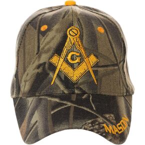 Artisan Owl Masonic Square and Compass Hat - 100% Acrylic Embroidered Cap in Saudi Arabia