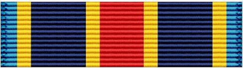 Officially Licensed United States USN Navy USMC Marine Corps Overseas Service Ribbon, Multicolor, Regulation in Saudi Arabia