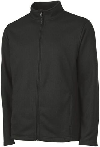 Charles River Apparel Men's Heritage Rib Knit Full Zip Jacket in Saudi Arabia