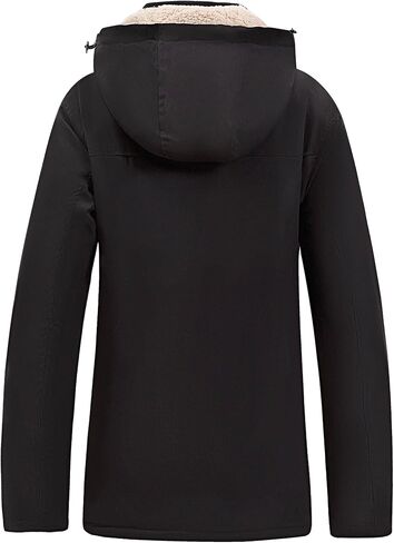 معطف شتوي رجالي بغطاء للرأس من MaxByc مبطن بالفرو الصناعي جاكيت منتفخ دافئ سميك من القطن مع غطاء رأس قابل للإزالة in Kuwait