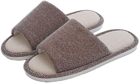 AioTio Fabric Slippers Indoor and Outdoor Slippers, Non-Slip Four Seasons Soft Bottom Slippers, Couple Slippers Men and Women Slippers in Saudi Arabia