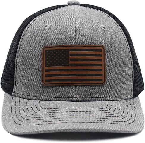 USA American Flag FAFO Leather Patch Hat Adjustable Baseball Cap Trucker Hat Stylish Unisex Hats for Women Men in Kuwait
