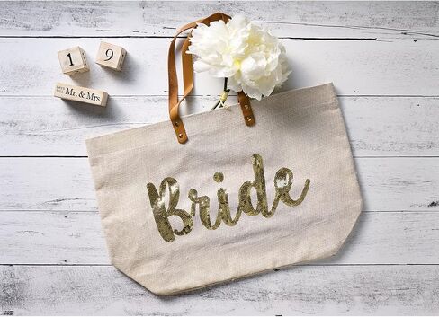 Mud Pie womens Bride Gold Sequin Tote, Gold Sequin, One Size US in Saudi Arabia