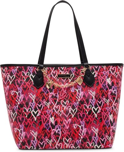 بيتسي جونسون شنطة توت من جرافيتي لوف، اسود متعدد الالوان in Kuwait