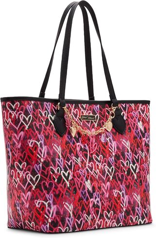 بيتسي جونسون شنطة توت من جرافيتي لوف، اسود متعدد الالوان in Kuwait