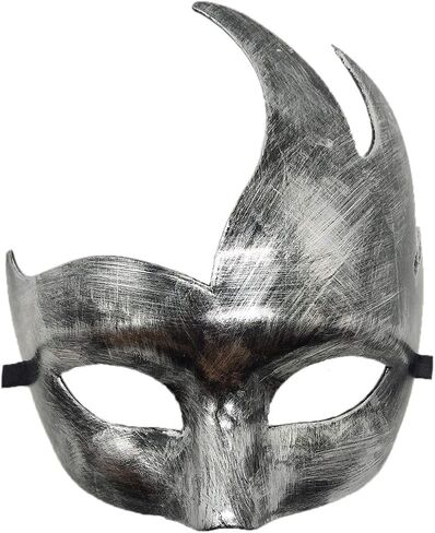 Biruil Feather Masquerade Mask Eyemask Halloween Mardi Gras Cosplay أقنعة الوجه للحفلات in Saudi Arabia