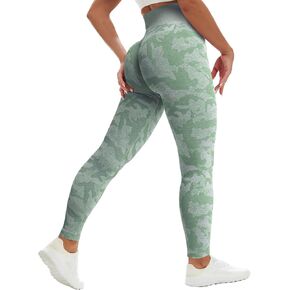 YVYVLOLO Women High Waist Workout Gym Butt Lift Seamless Leggings Yoga Pants Tights