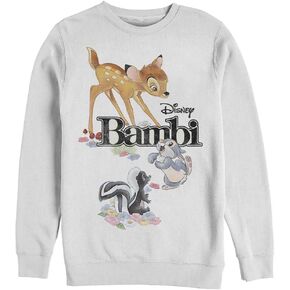 Disney Men's Bambi Friends Pullover Crew Fleece in Saudi Arabia