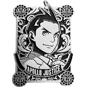 Silver Badge Apollo Justice - Ace Attorney Collectible Pin in Saudi Arabia