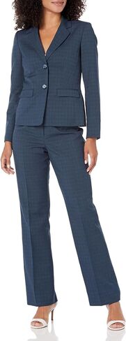 Le Suit womens 2 Button Flap Pocket Jacket W Besoms/Kate Pant Business Suit Pants Set in Saudi Arabia