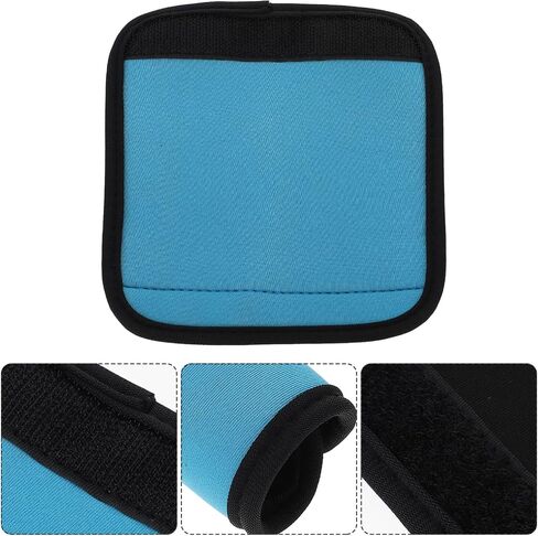 Baluue 2pcs Luggage Handle Wraps Luggage Tags Grips Identifiers Markers Covers Gripper for Suitcases Bags in Saudi Arabia
