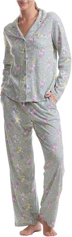Karen Neuburger Women's Gramercy Park Long Sleeve Girlfriend Pj Set in Saudi Arabia