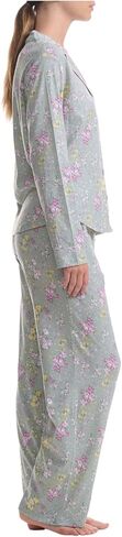 Karen Neuburger Women's Gramercy Park Long Sleeve Girlfriend Pj Set in Saudi Arabia