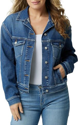 Rock & Republic Womens Denim Jacket Denim Jacket in Kuwait