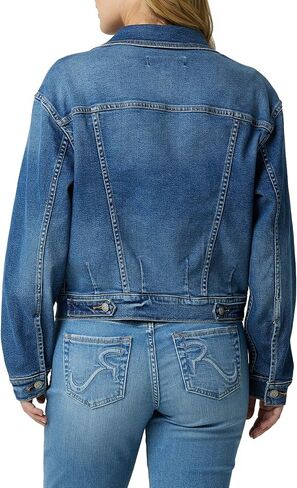 Rock & Republic Womens Denim Jacket Denim Jacket in Kuwait