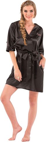 WEDDINGSTAR Women's Soft Bridesmaid Kimono Robe in Kuwait