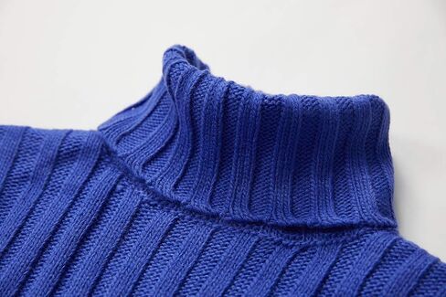 Gafeng Mens Turtleneck Sweaters Winter Thick Ribbed Knit Loose Fit Chunky Thermal Cable Pullover Knitwear in Saudi Arabia