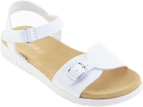 Vonair Girls Sandals Strappy Cute Flats Dress Sandals for Girls Kids Summer Shoes Open Toe with Hook Loop in Saudi Arabia