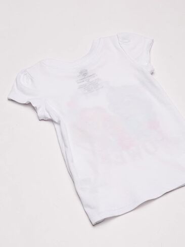 Paw Patrol Girls' Toddler Pup Power Short-Sleeved Puff Tee in Saudi Arabia
