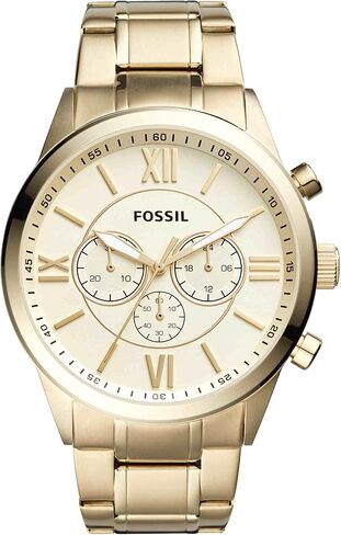 Fossil Flynn Chronograph Gold-Tone Stainless Steel Watch BQ1128 in Saudi Arabia