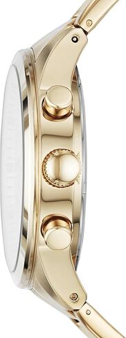 Fossil Flynn Chronograph Gold-Tone Stainless Steel Watch BQ1128 in Saudi Arabia