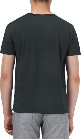 تي شيرت رجالي من Tchumum مكون من 3 قطع تي شيرت جاف مناسب للتكنولوجيا وممتص للرطوبة وسريع الجفاف وطاقم رياضي مرن بأكمام قصيرة in Kuwait