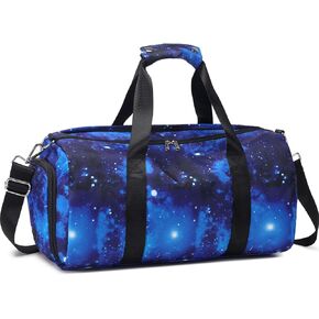 جيانيا شنطة رياضية للاطفال للاستخدام الليلي للاولاد والبنات، شنطة دفل صغيرة لصالة الالعاب الرياضية والسفر والمراهقين، شنطة الجمباز مع جيب للاحذية وجيب للحذاء in Kuwait