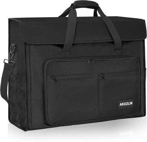 اكوزلين شنطة حمل 21.5 انش/24 انش متوافقة مع كمبيوتر مكتبي ابل اي ماك لاجهزة اي ماك 21.5 انش و24 انش، شنطة تخزين للسفر، اسود in Kuwait