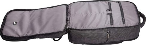 Kenneth Cole Reaction Brooklyn Commuter Slim 16" Laptop Computer Travel Work High School Bookbag, Black Polyester, Polyester Backpack in Saudi Arabia