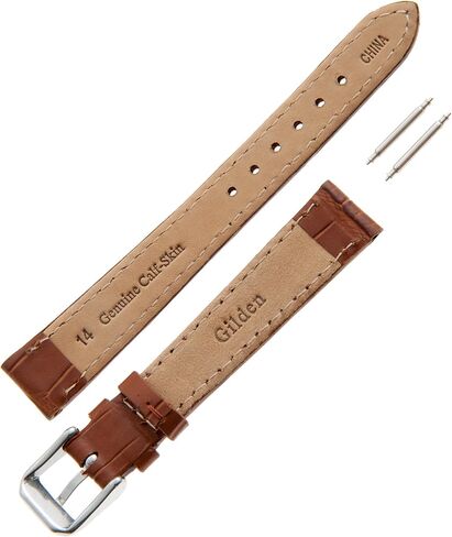 Gilden Ladies 12-14mm Gator Grain Leather Watch Band F30 in Kuwait