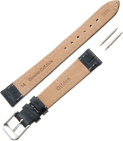 Gilden Ladies 12-14mm Gator Grain Leather Watch Band F30 in Kuwait