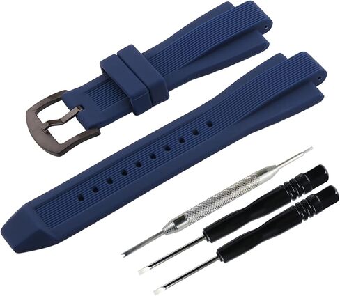 JETHENG Rubber Replacement Watch Band Width 13x29mm fit for Michael Kors - MK8152 MK8295 MK8356 MK8380 MK9020 Silicone mens and womens Strap in Saudi Arabia