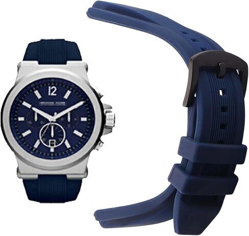 JETHENG Rubber Replacement Watch Band Width 13x29mm fit for Michael Kors - MK8152 MK8295 MK8356 MK8380 MK9020 Silicone mens and womens Strap in Saudi Arabia