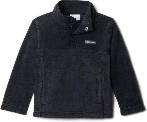 Columbia Youth Boys Steens Mtn 1/4 Snap Fleece Pull-over, Black, X-Large in Saudi Arabia